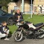 Yves et sa Cagiva !