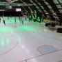 vue d'ensemble de la patinoire